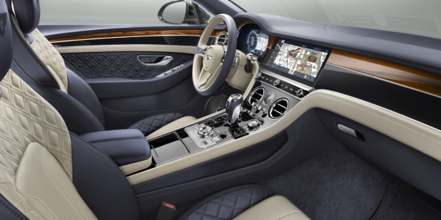 Bentley Continental GT интерьер